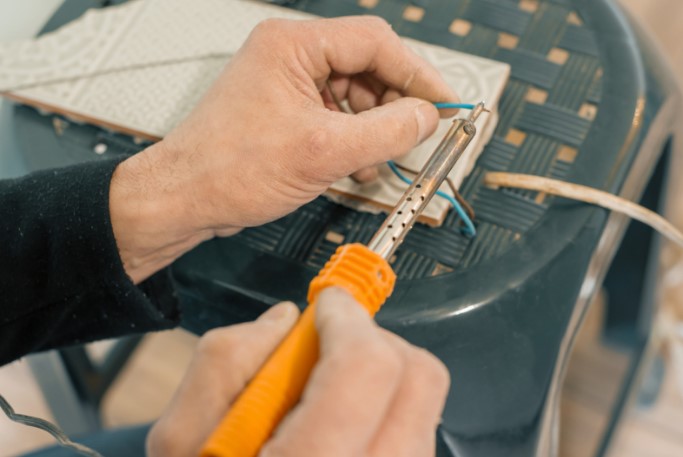 техника использования мощного паяльника техника использования мощного паяльника